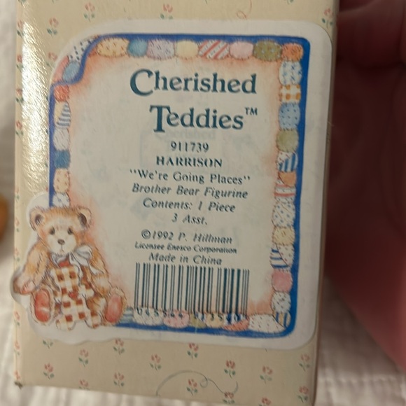 Cherished Teddies Collectible Bear Figurine- “ Harrison”- Brother Bear figurine - Picture 6 of 10